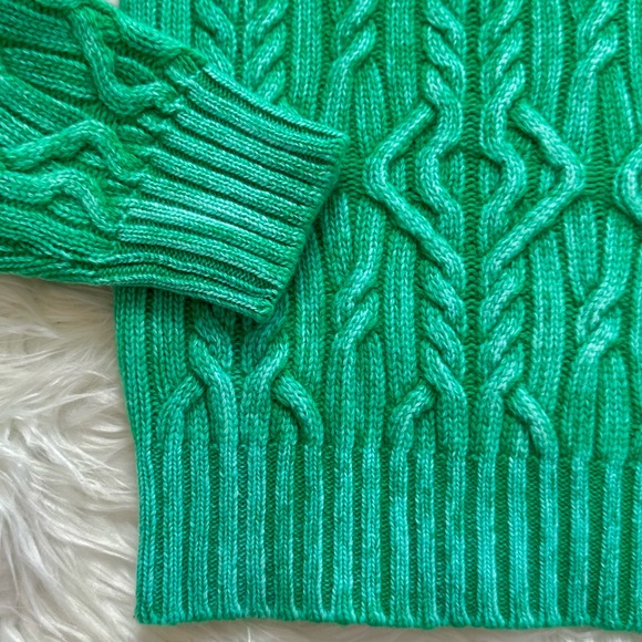 ALTEA NWT XL Gestrickter Pullover Sweater • Italy • Maglia Girocollo Treccia - Picture 8 of 14